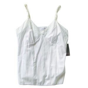 Vintage Babydoll Camisole Cami by Lady Manhattan Medium Romantic Feminine